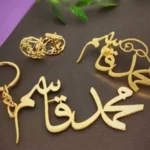 Customize Cufflinks keychain and brooch set