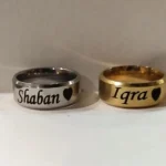 COUPLE NAME RINGS