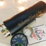 water bottle with temperature screen